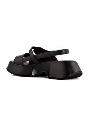 Black leather sandals VIC MATIE' | 1G3260DE02G200101